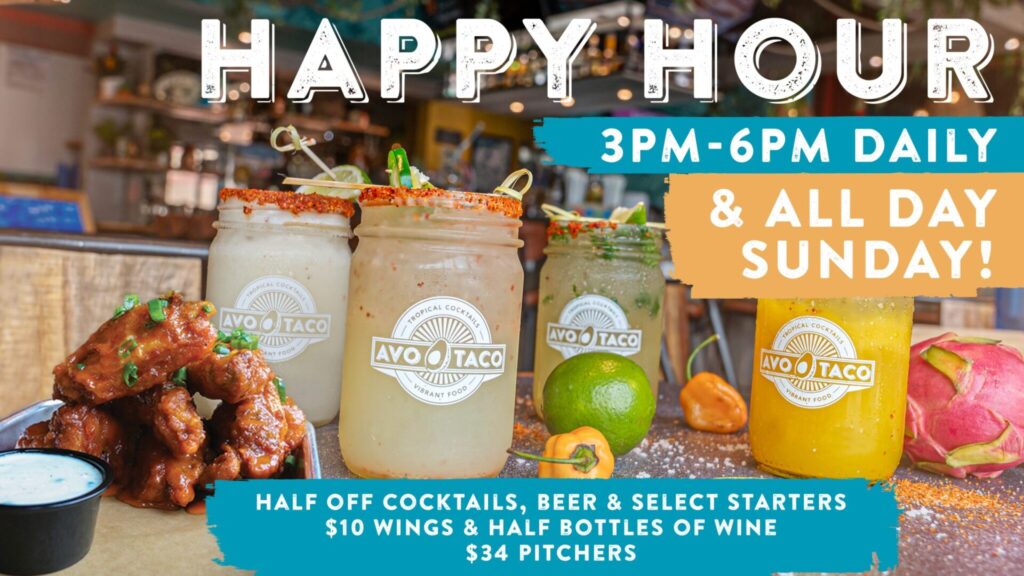 Happy Hour at AVO TACO