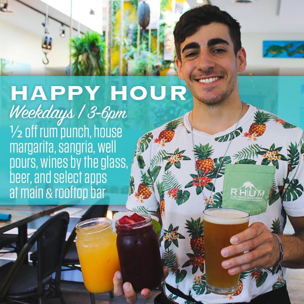 RHUM Happy Hour – Rooted Hospitality Group